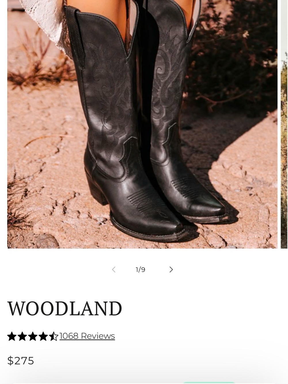 Freebird Black Western Cowboy Boots - Women's